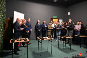 Otwarcie wirtualnej strzelnicy w ZS nr 4