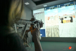 Otwarcie wirtualnej strzelnicy w ZS nr 4